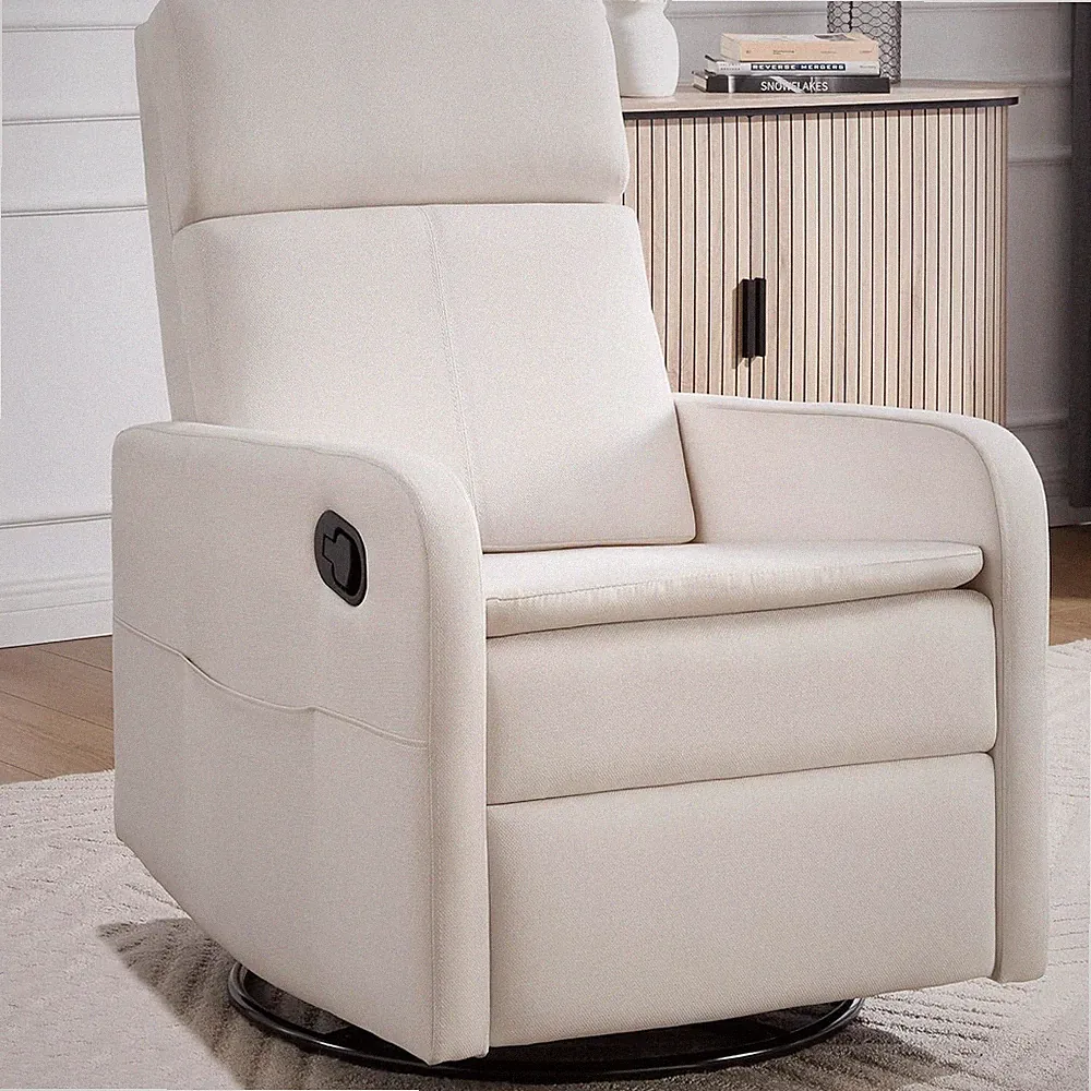 NEW Swivel Rocking Recliner Chair for Adults, Rocker Nursery Glider Chair for